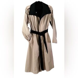 Sz Med REVERSIBLE trench coat